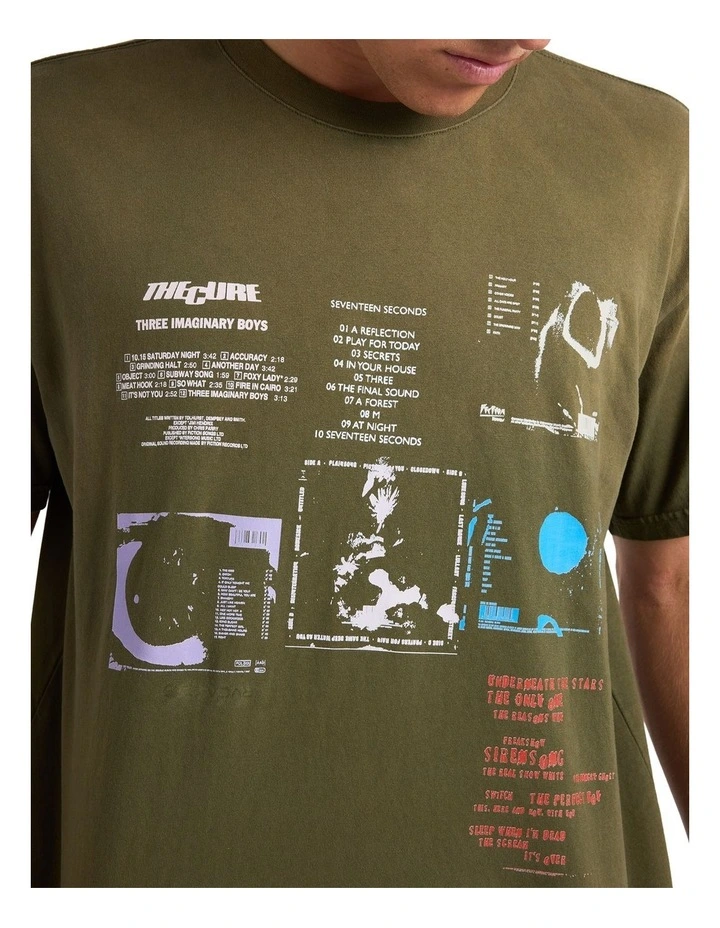 Back Cover 50 Years T-Shirt in Fatigue image 4