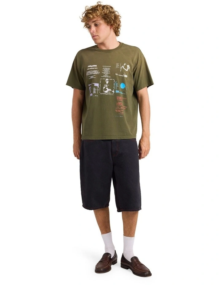 Back Cover 50 Years T-Shirt in Fatigue image 6