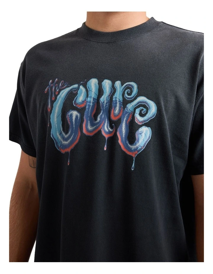 The Cure X Martin Anders T-Shirt In Rvca Black image 5
