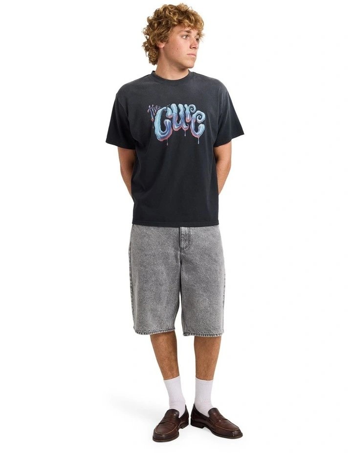 The Cure X Martin Anders T-Shirt In Rvca Black image 6