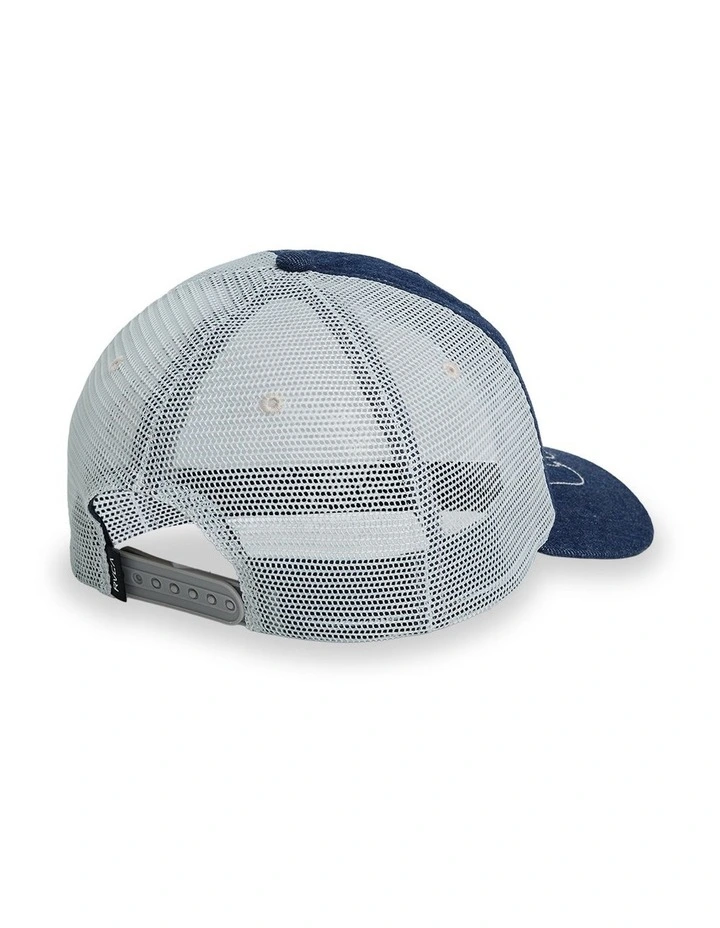 Melt Down Trucker Cap in Sky Blue image 2