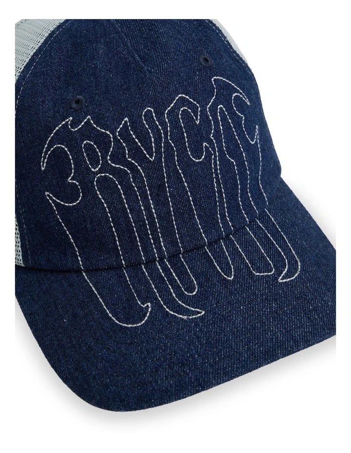 Melt Down Trucker Cap in Sky Blue image 3