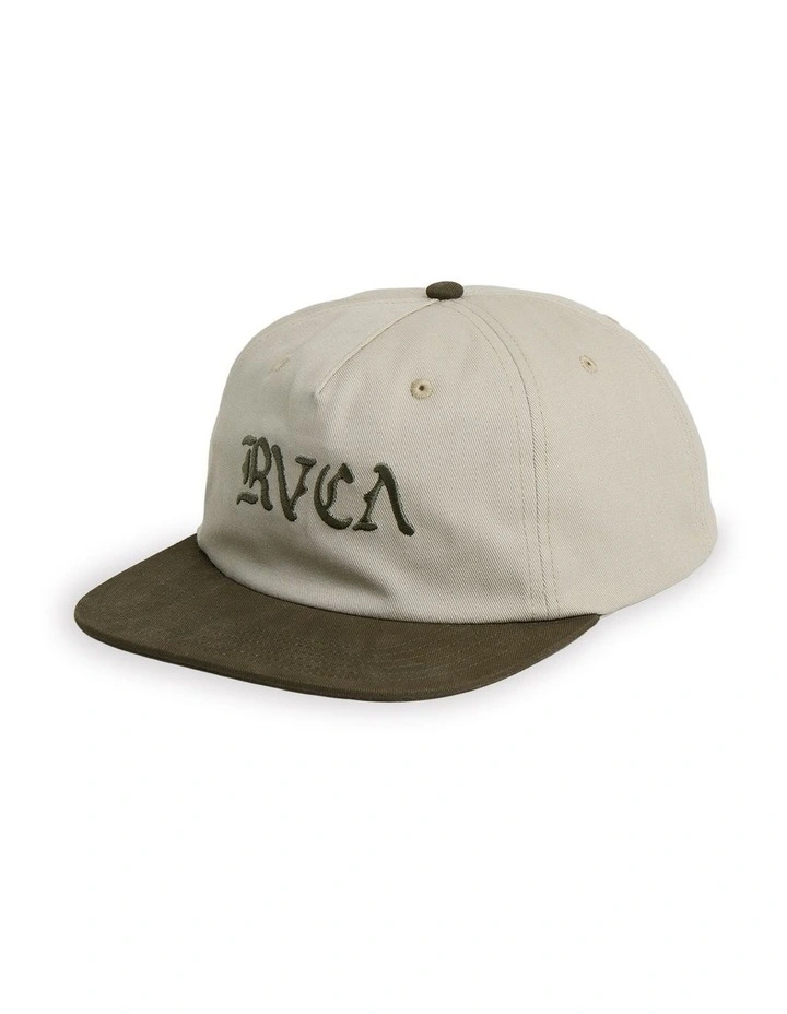 Opposites Snapback Cap in Silver Bleach image 1