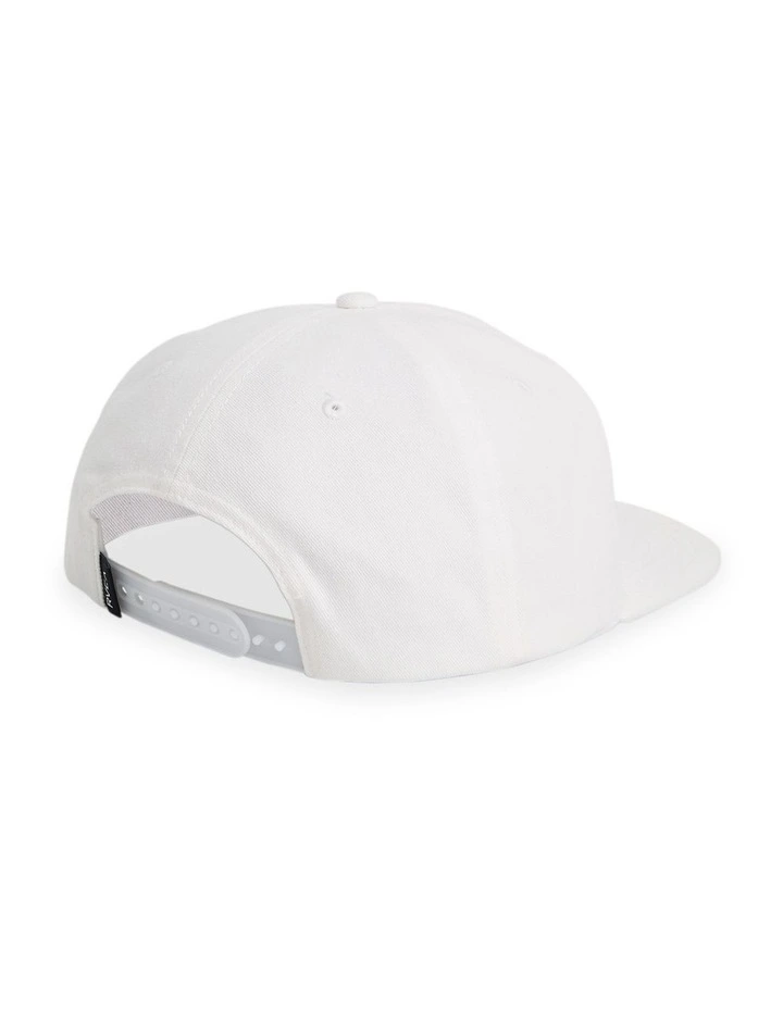 Semi RVCA Snapback Cap In Antique White image 2