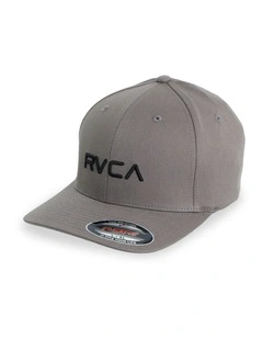 RVCA Flexfit Cap In Mushroom