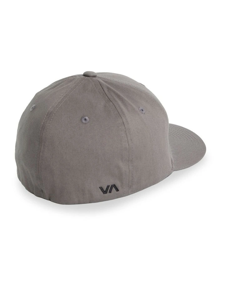 RVCA Flexfit Cap In Mushroom image 2