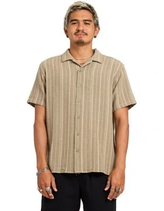 Vacancy Stripe Shirt In Army