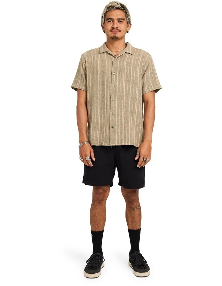 Vacancy Stripe Shirt In Army image 5