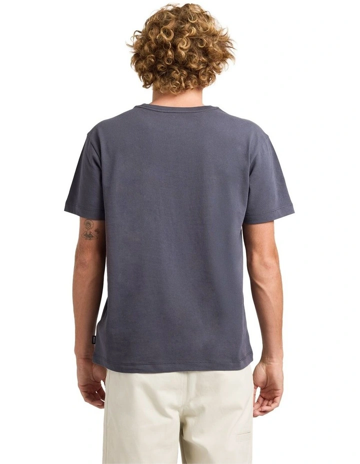 Dayshift Workshop T-Shirt In Garage Blue image 2