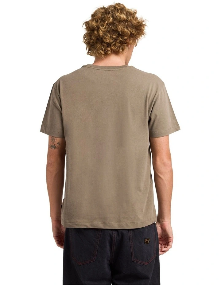 Dayshift Workshop T-Shirt In Mushroom image 2
