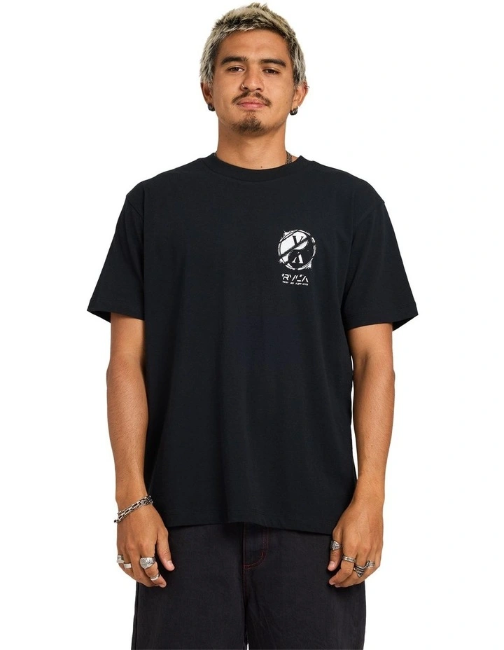 VA Forces T-Shirt In Rvca Black image 1