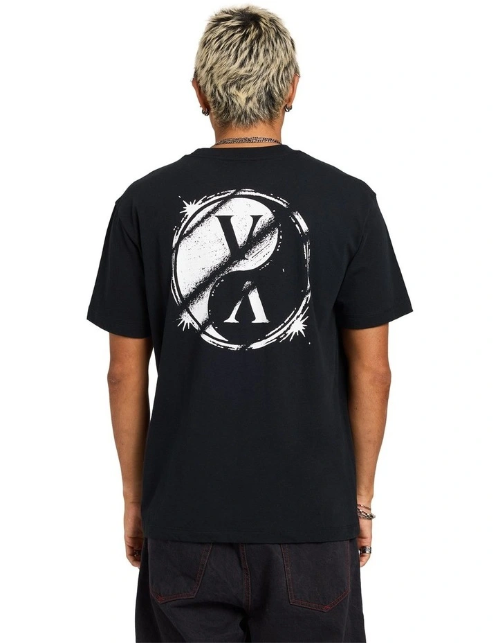 VA Forces T-Shirt In Rvca Black image 2