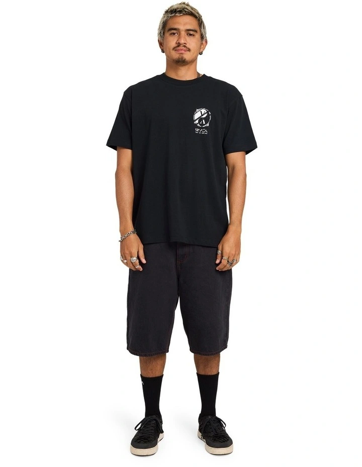VA Forces T-Shirt In Rvca Black image 5