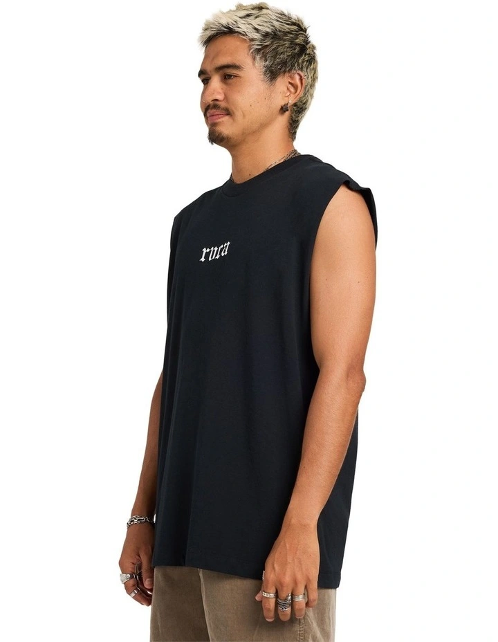 Old RVCA Muscle In Rvca Black image 3