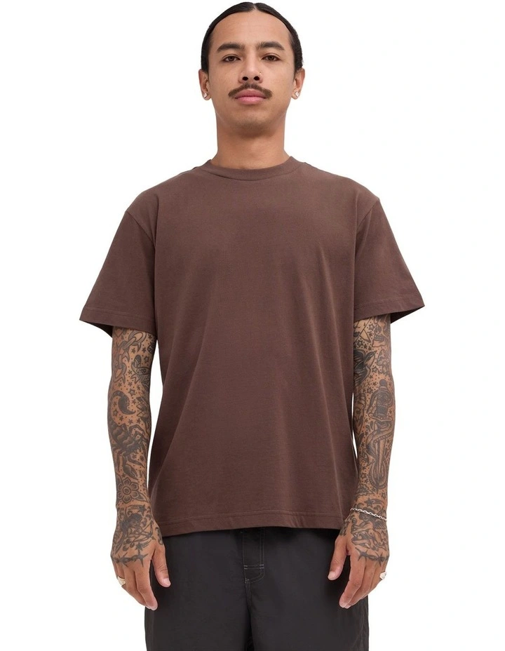 Standard T-Shirt In Choc Brown image 1