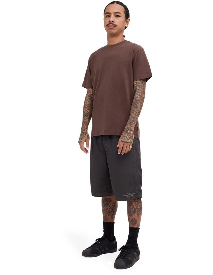 Standard T-Shirt In Choc Brown image 5