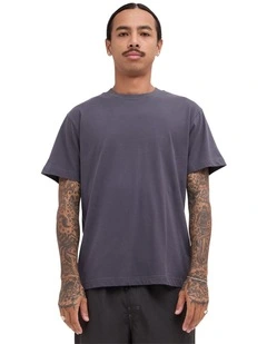RVCA Standard T-Shirt In Garage Blue