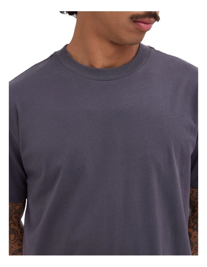 RVCA Standard T-Shirt In Garage Blue image 4