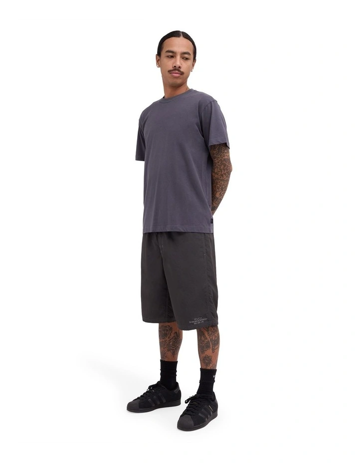 RVCA Standard T-Shirt In Garage Blue image 5