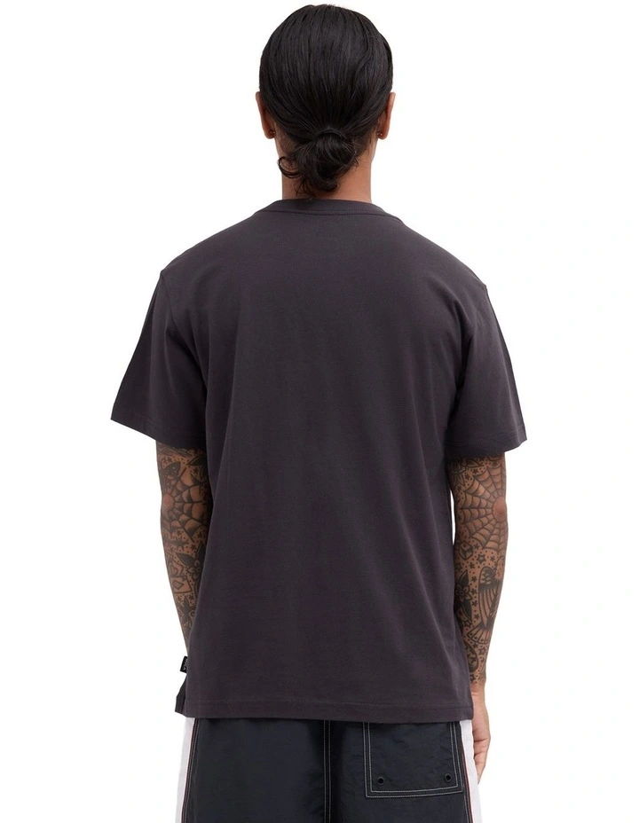 RVCA Standard T-Shirt In Pirate Black image 2