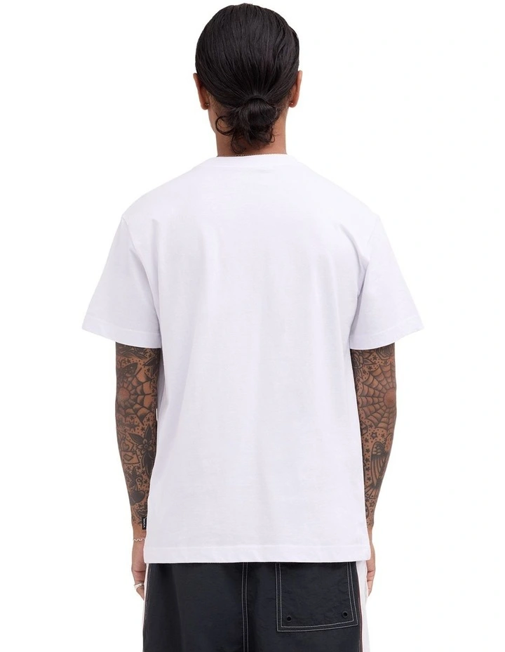 RVCA Standard T-Shirt In White image 2