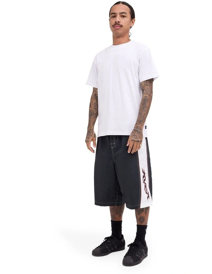 RVCA Standard T-Shirt In White image 5