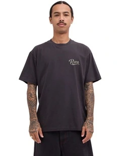 Dugout Pocket T-Shirt  In Pirate Black
