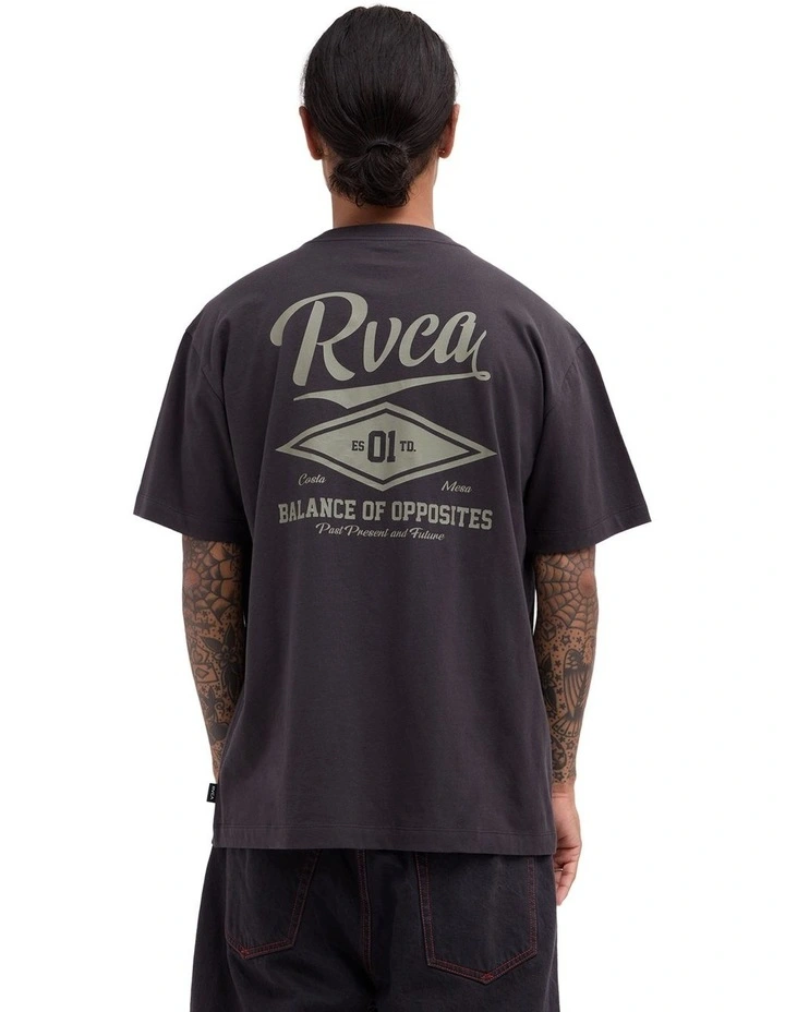 Dugout Pocket T-Shirt In Pirate Black image 2