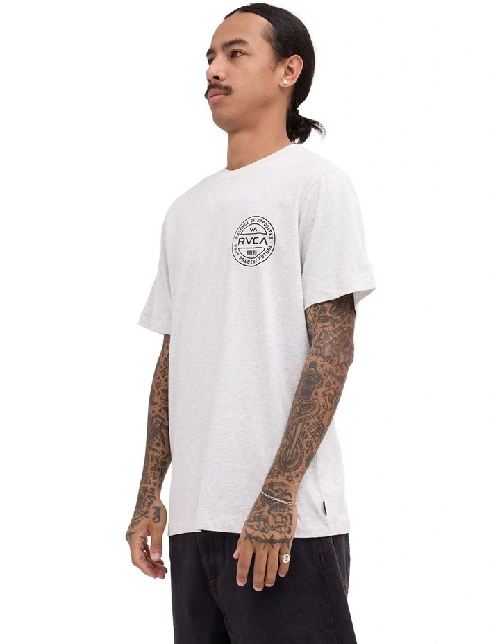Fuel Cap T-Shirt In Ash Heather image 3