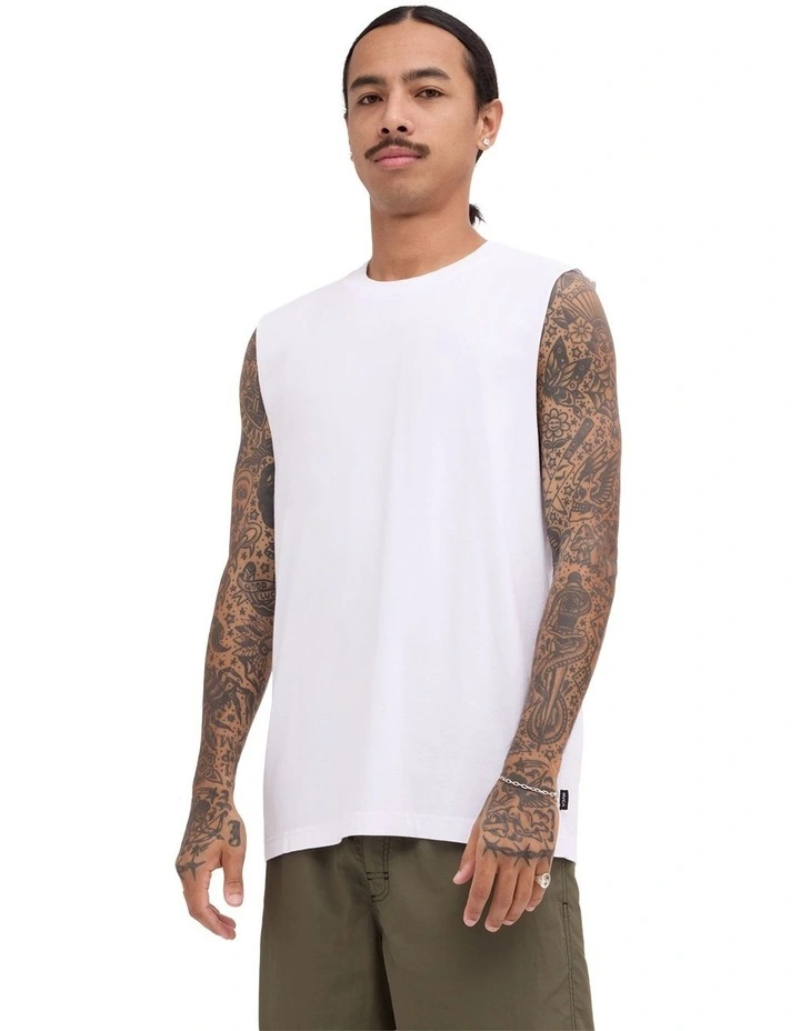 RVCA Standard Muscle In White image 3