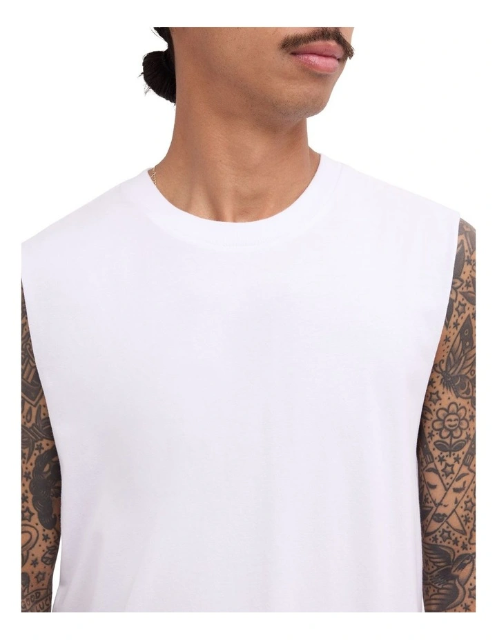 RVCA Standard Muscle In White image 4