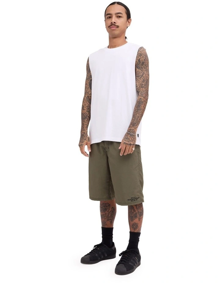 RVCA Standard Muscle In White image 5