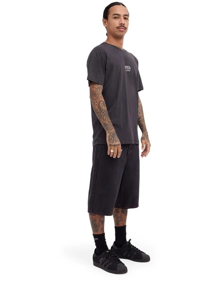 Hustle T-Shirt In Black image 5
