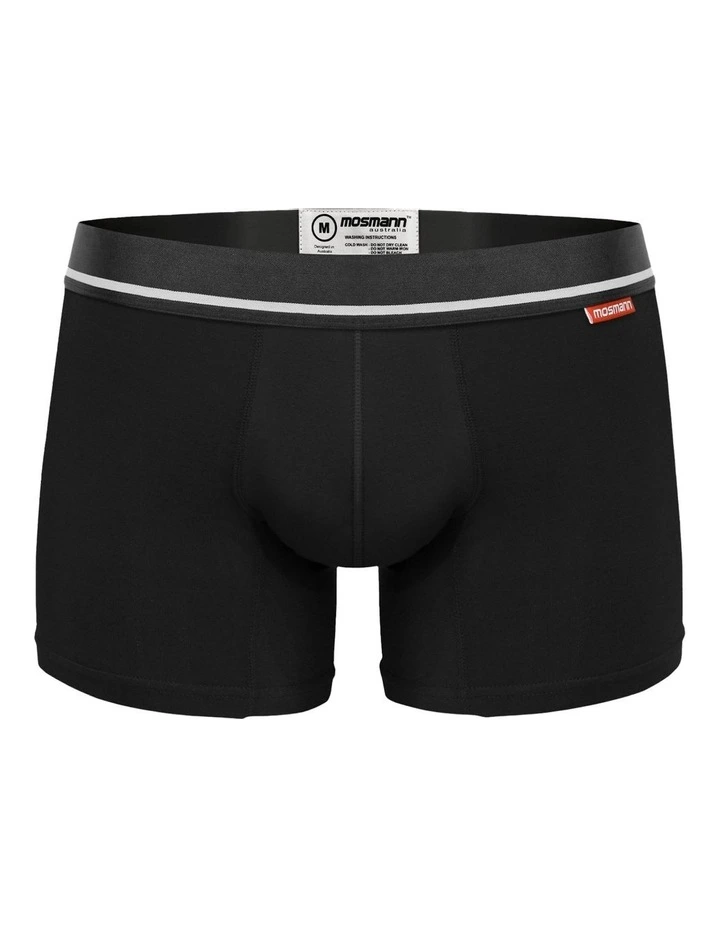 7-Pack Men's Bamboo Trunks in Carbon image 3