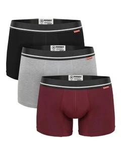 3-Pack Bamboo Trunks in Louve