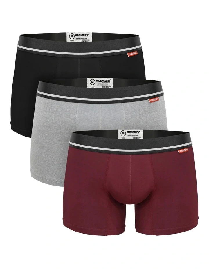 3-Pack Bamboo Trunks in Louve image 1