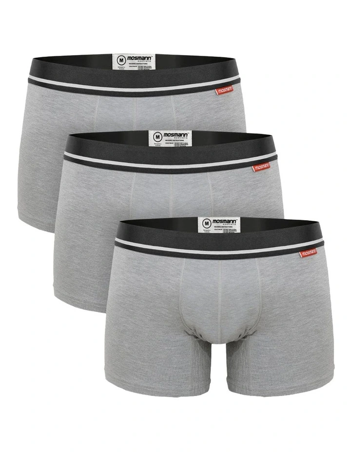 Men's Bamboo Underwear 3-Pack in Luna image 1