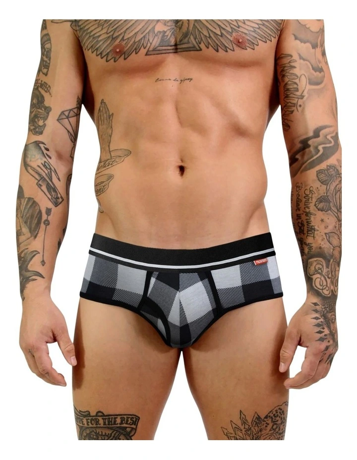 Bamboo Brief 7 Pack in Blue image 2