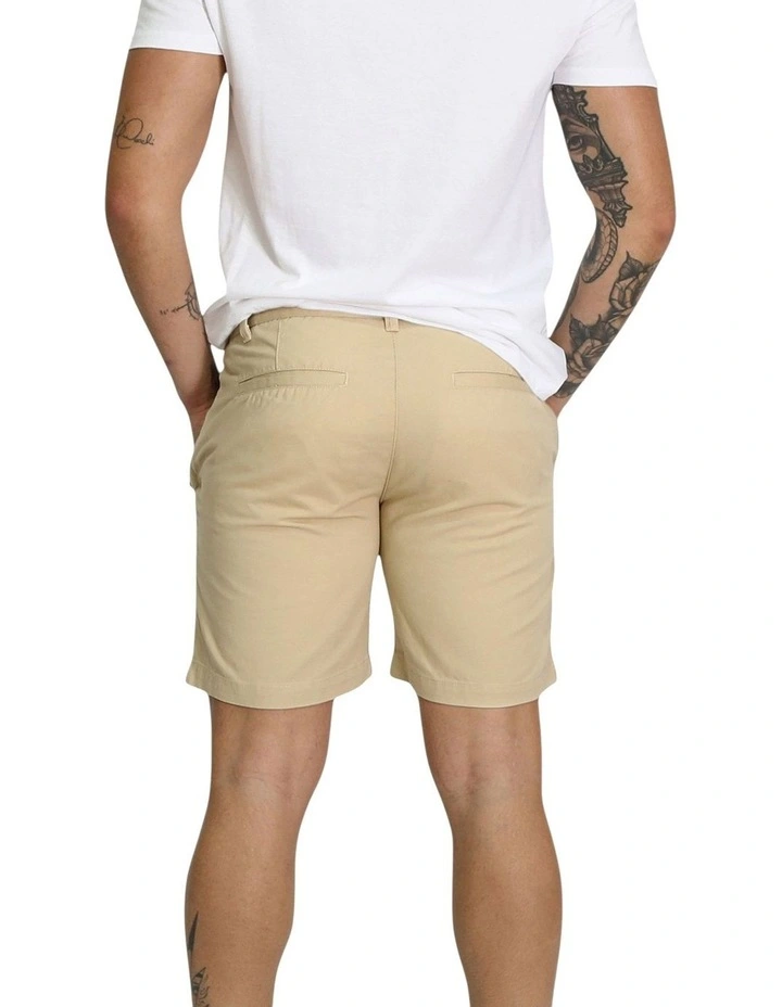 Brando Chino Shorts in Beige image 2