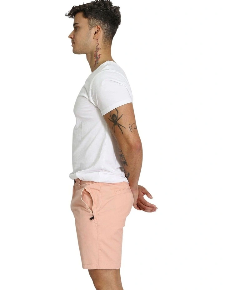 Brando Chino Shorts in Pink image 4