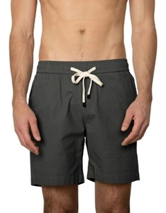 Travis Casual Shorts in Charcoal