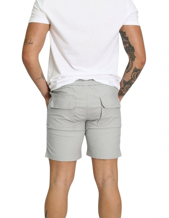 Travis Casual Shorts in Stone Grey image 2