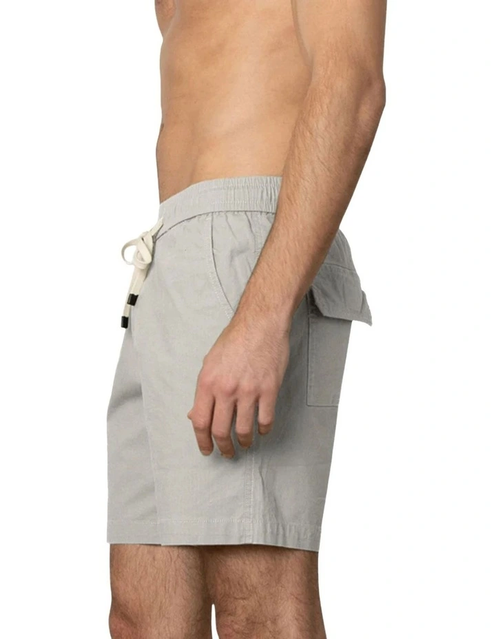 Travis Casual Shorts in Stone Grey image 3