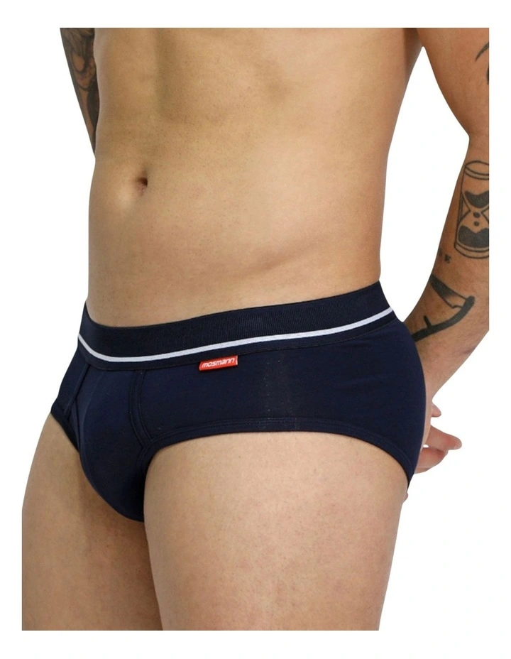 Bamboo Brief in Blue image 3