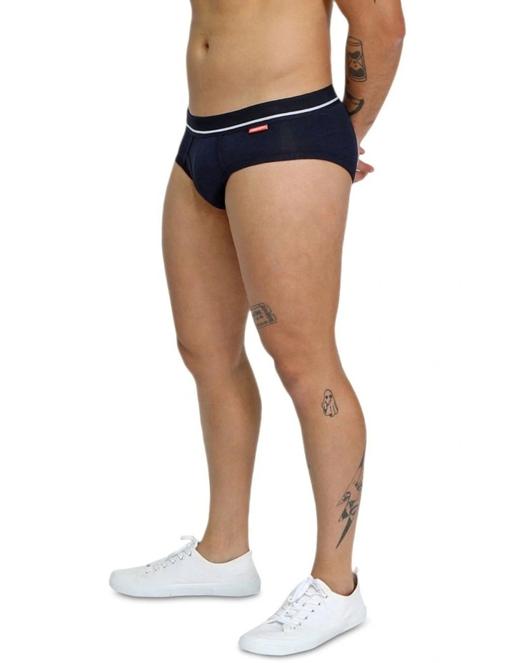 Bamboo Brief in Blue image 5