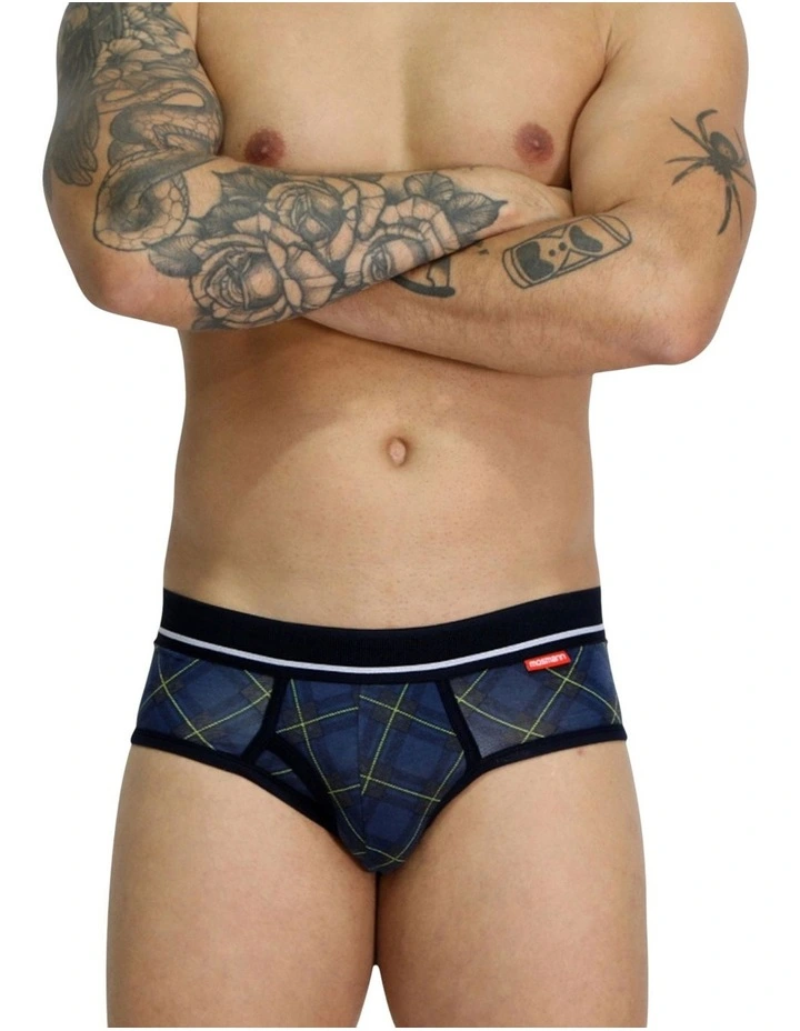 Bamboo Brief in Navy image 1