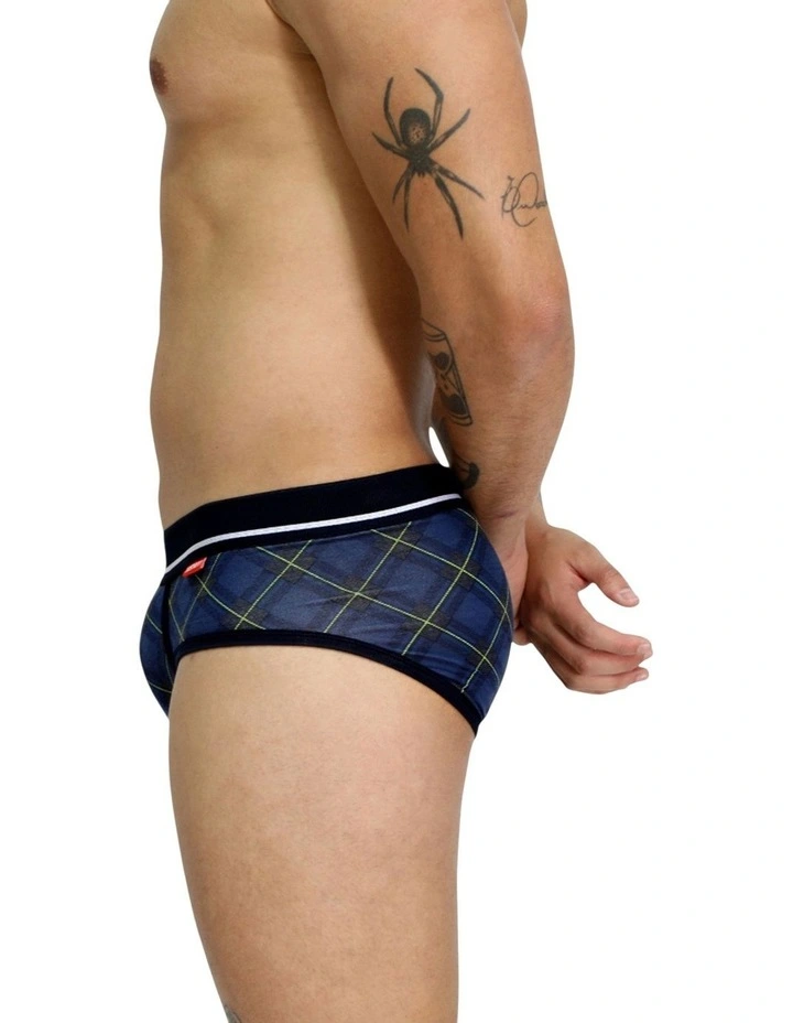 Bamboo Brief in Navy image 3