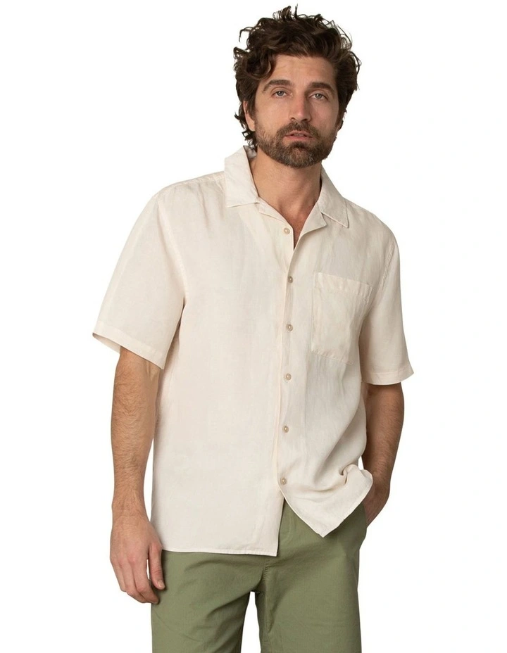 Avalon Short Sleeve in Sand image 1