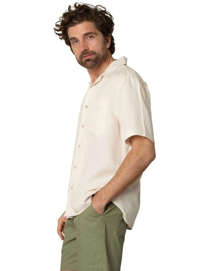 Avalon Short Sleeve in Sand image 3