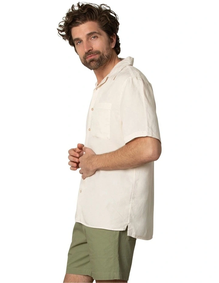 Avalon Short Sleeve in Sand image 4